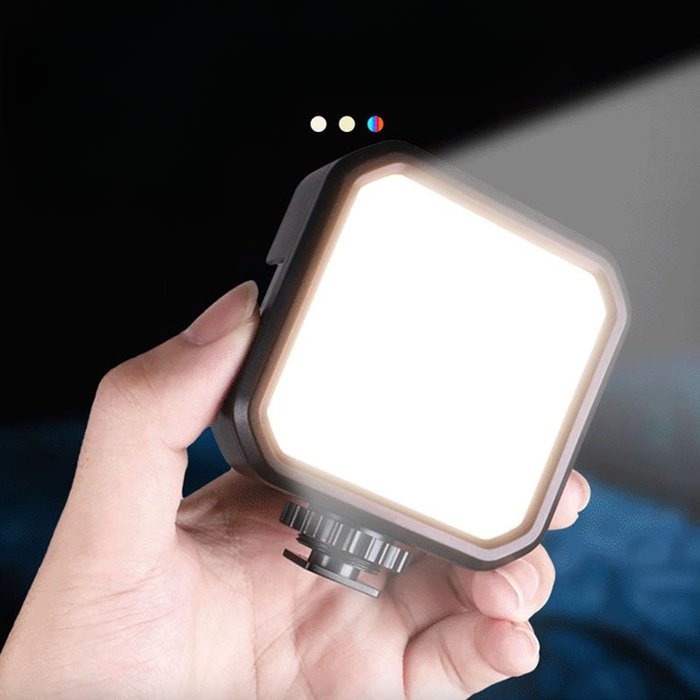 Jual Lampu Kamera Mini RGB LED Portable Photo Video Light 2000 mAh ...