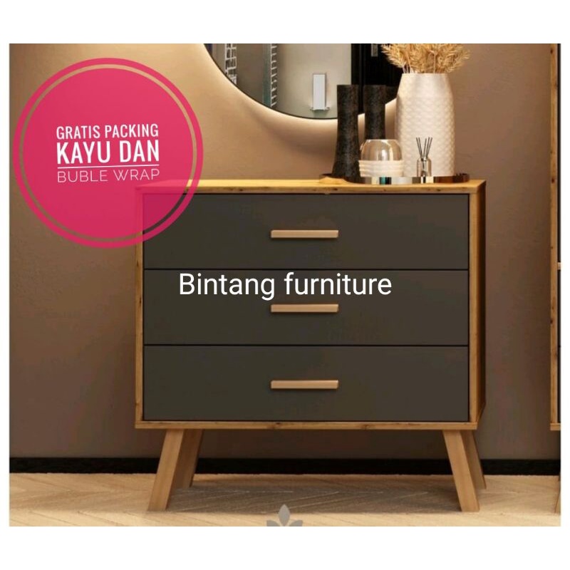 Jual Nakas Laci Nakas Minimalis Meja Kamar Meja Sudut Meja Drawer Model