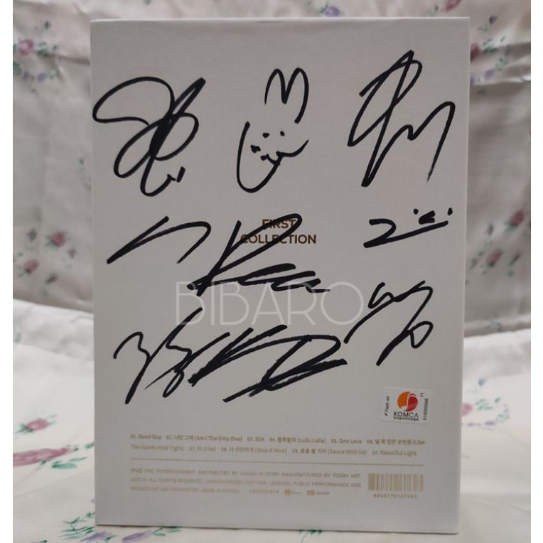 Sf9 first collection newest 1st album signed