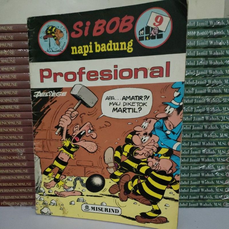 Jual Buku Original - Komik Si Bob - Napi Badung Profesional | Shopee ...