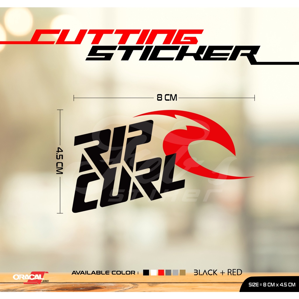 Jual Cutting Sticker RIP CURL Logo | Stiker Cutting Logo RIP CURL | RIP ...
