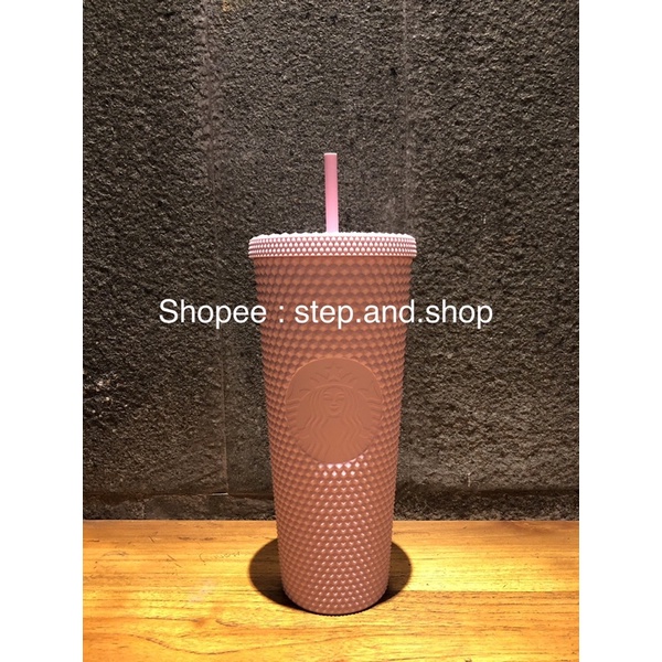 Jual Starbucks Tumbler Studded Bling Blink Soft Pink Matte Trenta