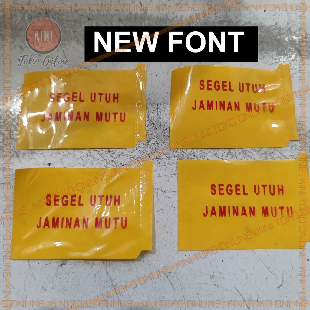 Jual SEGEL UTUH JAMINAN MUTU Sil Plastik Tutup Botol Marjan UC tomat ...