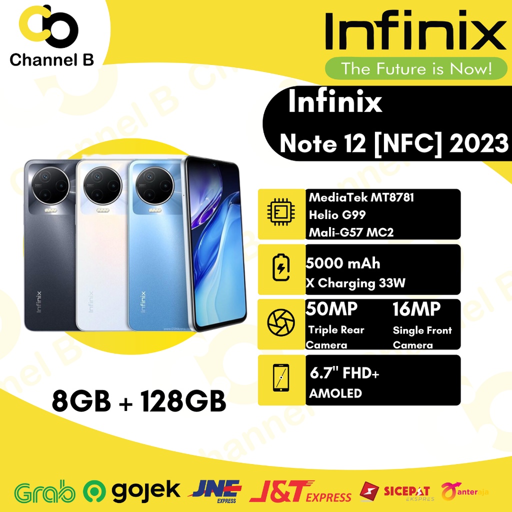 Jual Infinix Note 12 [NFC] 2023 - Smartphone ( RAM 8GB / 128GB ...