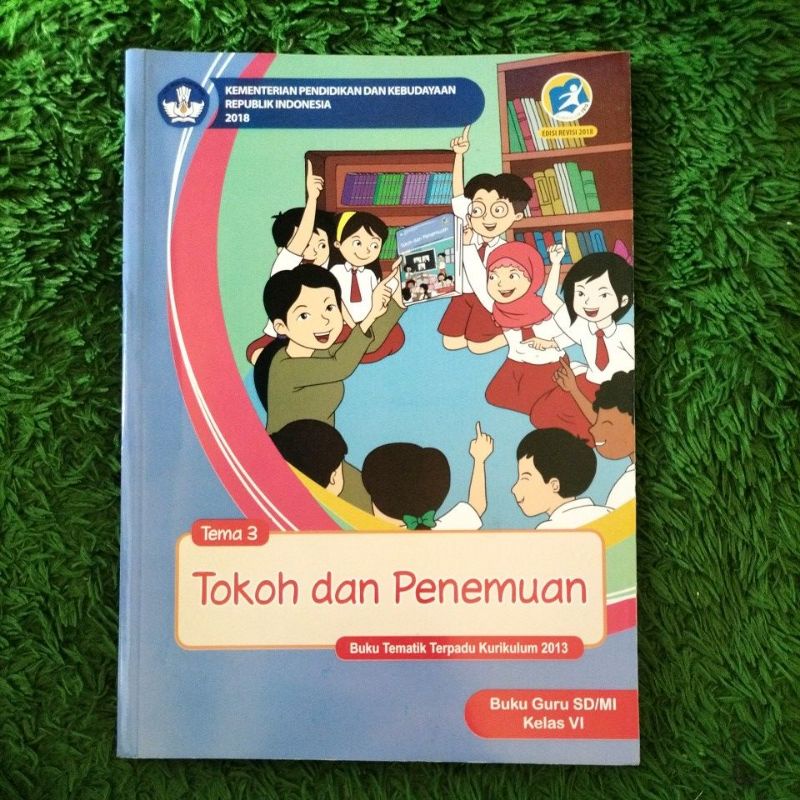 Jual ORIGINAL BUKU GURU TEMA 3 TOKOH DAN PENEMUAN KELAS 6 SD | Shopee ...