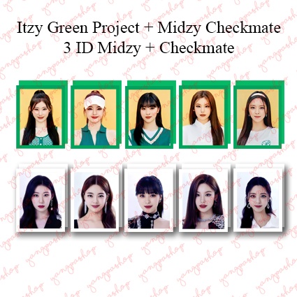 ITZY green project グリーンプロジェクト トレカコンプセット