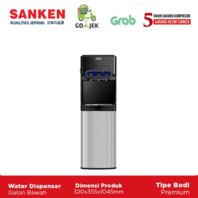 Jual SANKEN Water Dispenser Bottom Loading HWDC533IC Shopee Indonesia