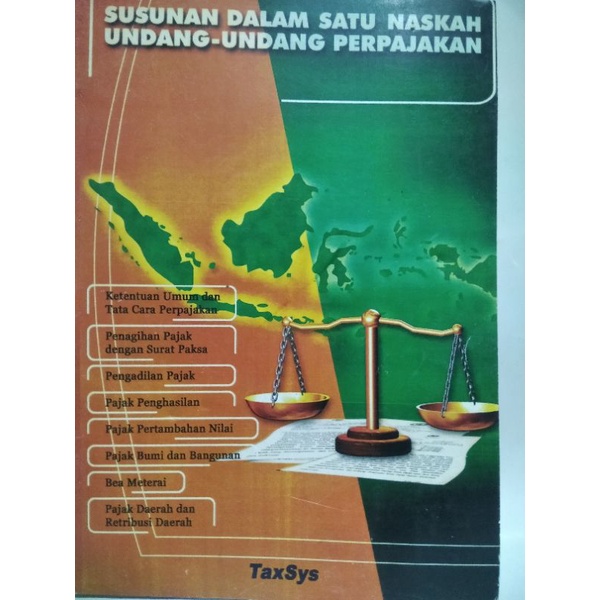 Jual Susunan Dalam Satu Naskah Undang Undang Perpajakan | Shopee Indonesia