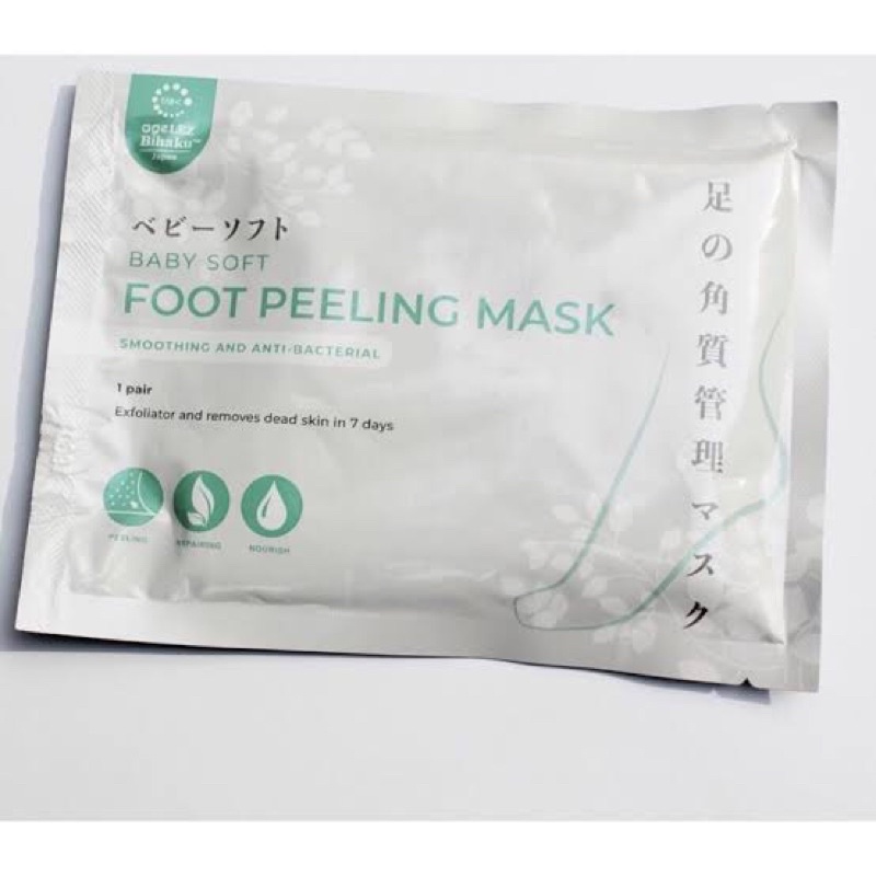 Jual BABY FOOT PEELING MASK by agelez bihaku japan masker kaki
