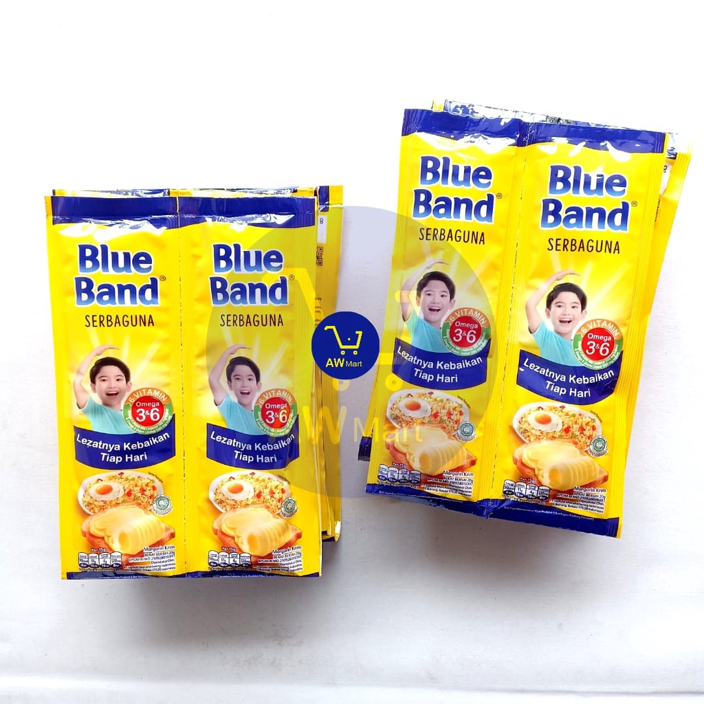 Jual MENTEGA BLUE BAND SERBAGUNA RENCENG ( ISI 6 SACHET X 15 GRAM ) BLUEBAND RENCENG Shopee