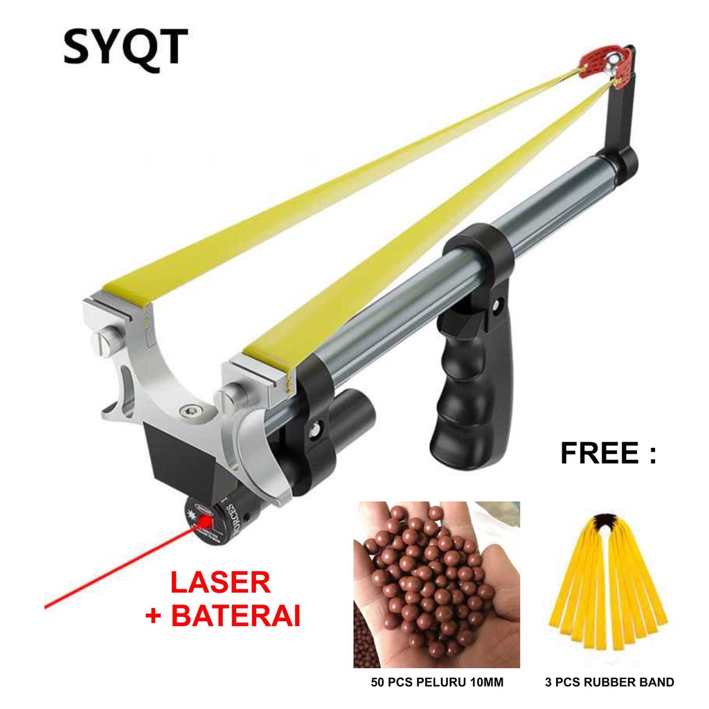 Jual SYQT Ketapel High Precision Telescopic Hunting Catapult | Shopee ...