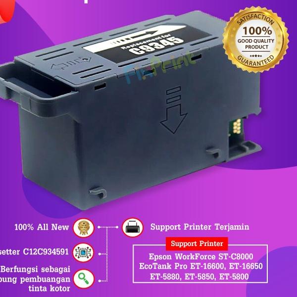 Jual Epson C9345 Maintenance Box L15150 L15160 Pembuangan Printer M15140 Compatible Shopee 6514