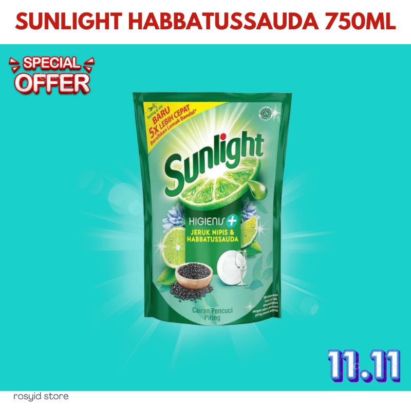 Jual Sunlight Sabun Pencuci Piring 755ml Shopee Indonesia 