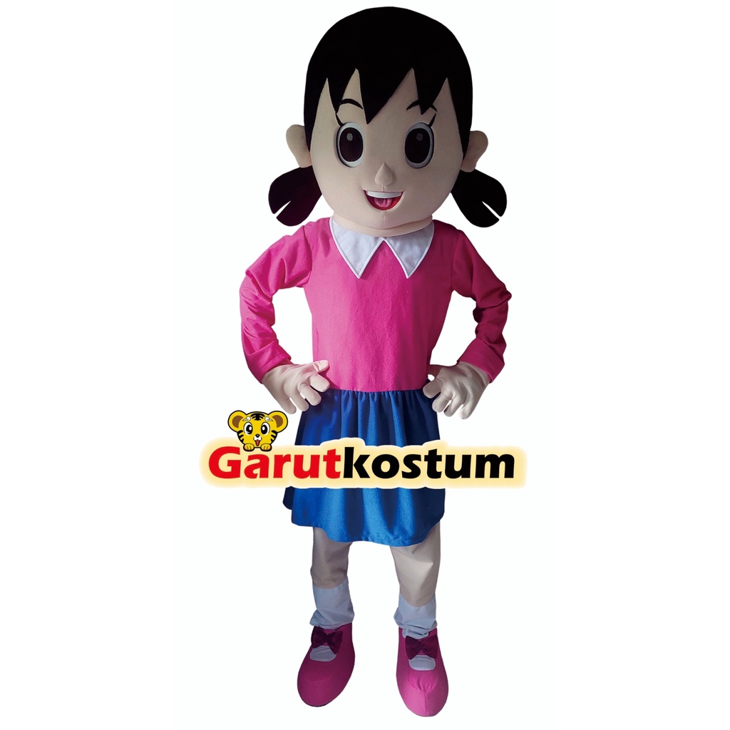 Kostum maskot badut shizuka dewasa lucu costume karnaval