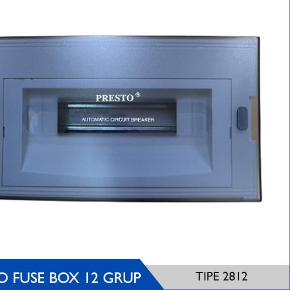 Jual PRESTO BOX MCB 12 GRUP INBOW / FUSE BOX / BOX SEKRING 2812 ...
