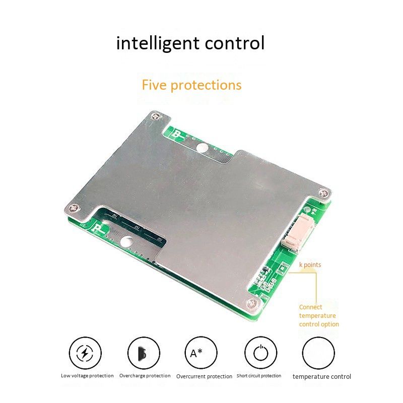 BMS LiFePo4 4S 12V 800A: Scheda Protezione Per Batteria Al Litio Ferro Fosfato Con Bilanciamento - Foto 5