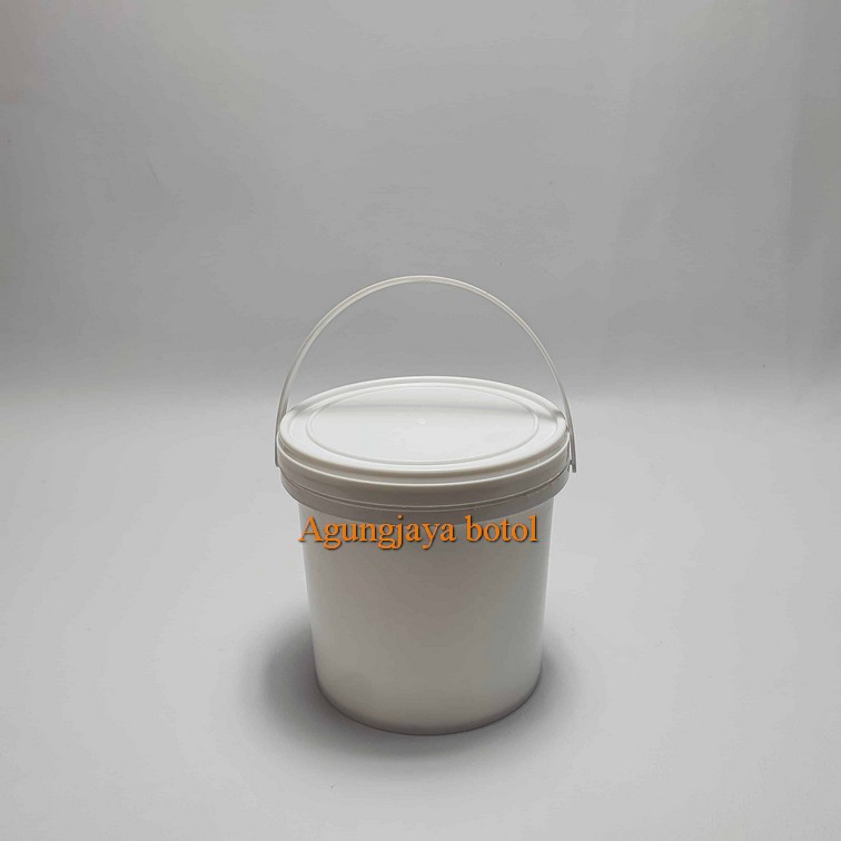 Jual Ember Pail 1 Kg Putih Hdpe + Ttp Mp / Ember Hdpe / Ember Pail ...