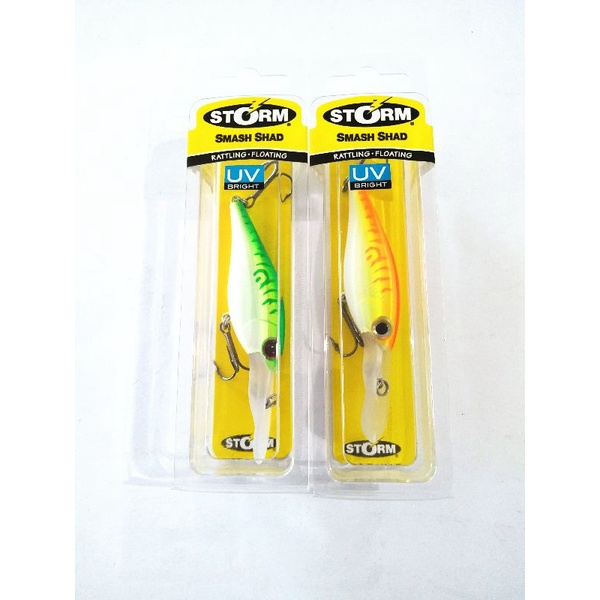 Leurre Nageur Storm Rockin' Shad 7cm - Sunfish, Pour Pêche Carnassier En Rivière, Neuf