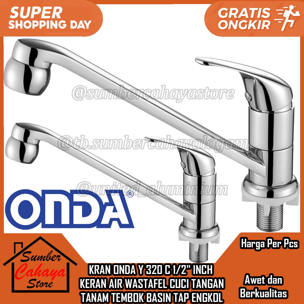 Jual Onda Y C In Inci Inchi Inch Keran Wastafel Kran Dapur