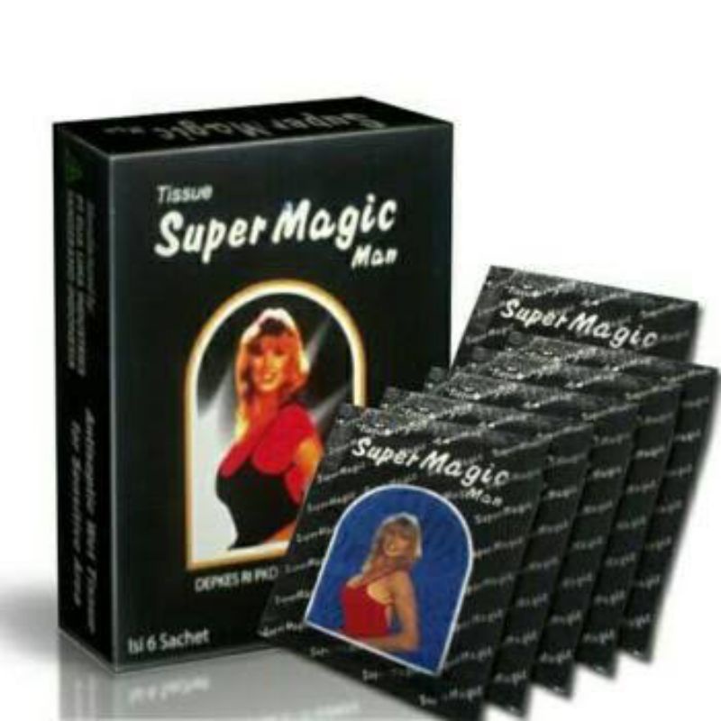 Jual Tisu Magic Power Hitam | Shopee Indonesia