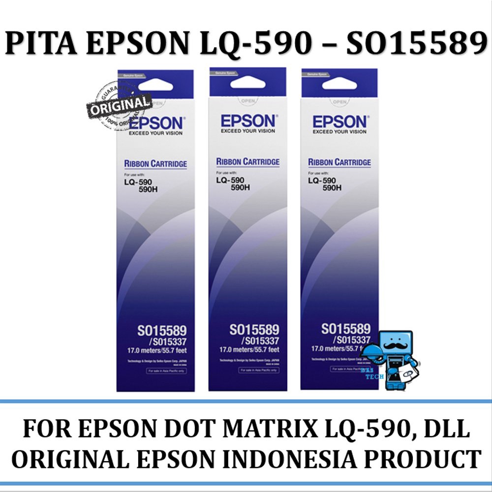 Jual Pita Epson Lq Rumah Pita Ribbon Cartridge Lq Shopee Indonesia