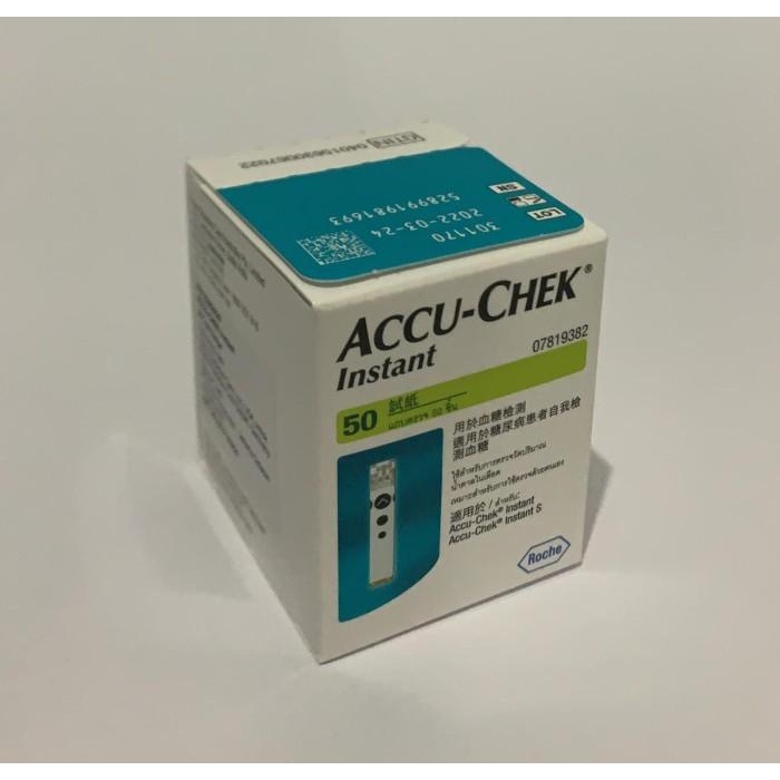 Jual Strip Accu Chek Instant Isi 50 Strip Strip Gula Darah Accu Check