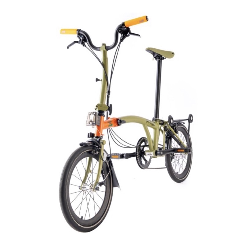Jual SEPEDA LIPAT ELEMENT PIKES GEN 2 NATURE GREEN 6 SPEED STANG M ...