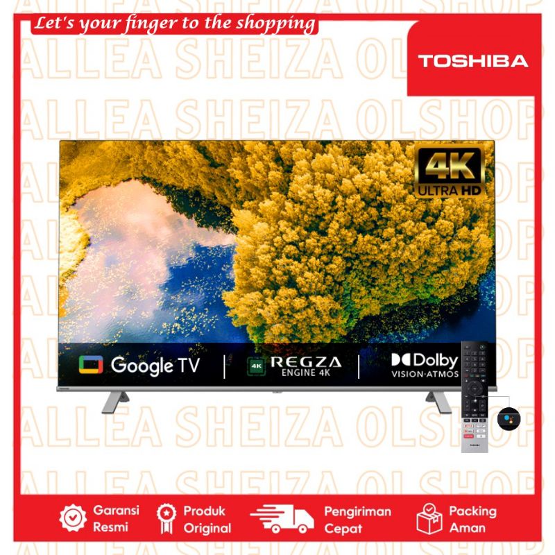 Jual TOSHIBA 55C350LP ANDROID TV 4K UHD LED TV 55 INCH | Shopee Indonesia