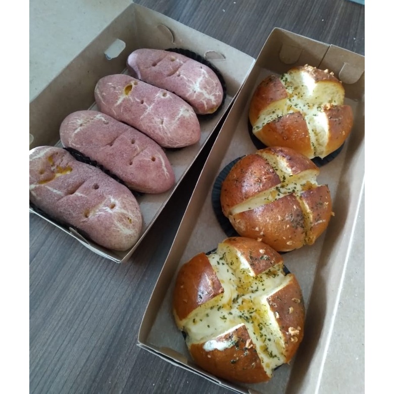 Jual NOB korean sweet potato & korean garlic bread ( paket drakor ...