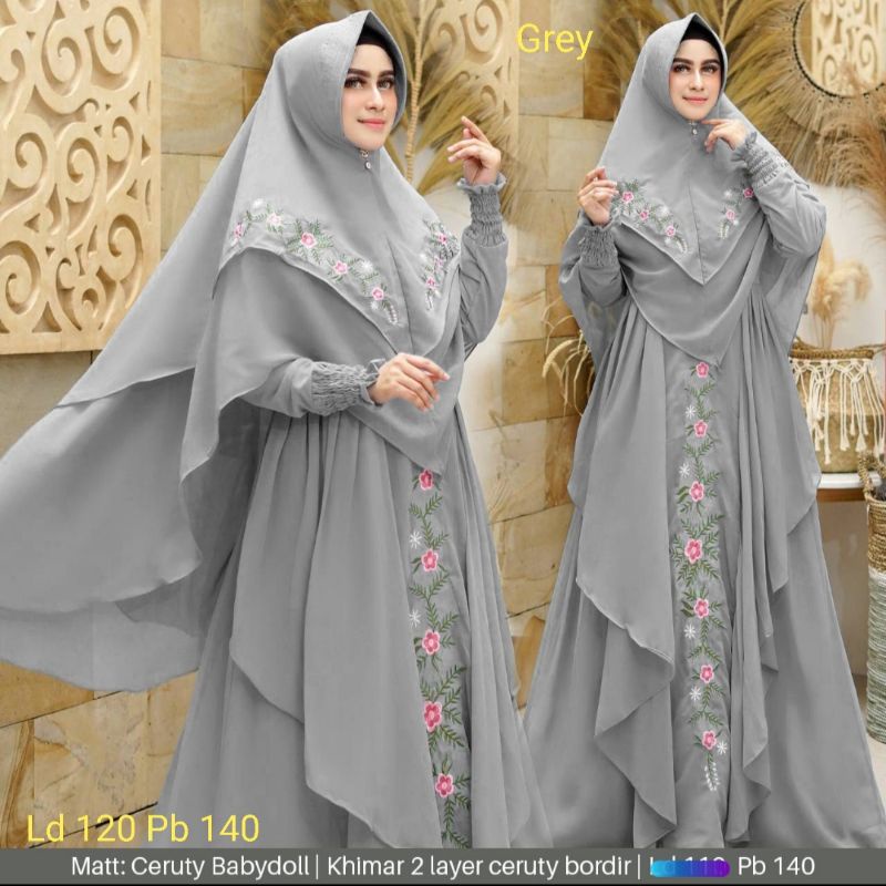 Jual BELLARY SYARII JUMBO LD 120cm BY MMC/GAMIS JUMBO/BAJU MUSLIM JUMBO ...