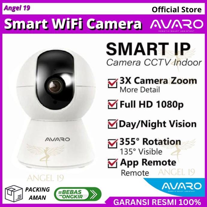 Jual Avaro K Kamera Cctv Smart Wifi Ip Camera Camera Indoor Full Hd Shopee Indonesia