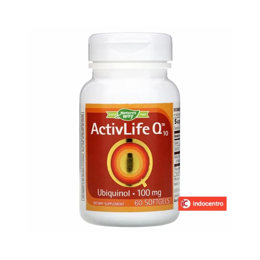 Jual Nature s Natures Way ActivLife Q10 100mg 60 Softgels | Shopee ...