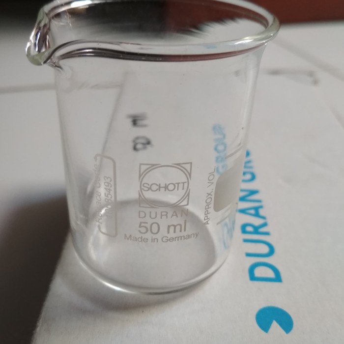 Jual Duran Beaker Glass Low Form 50 Mlgelas Kimia Duran Shopee Indonesia 1012