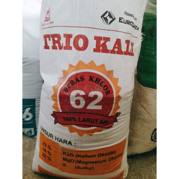 Jual PUPUK TRIO KALI / TRIOKALI SUPER ORIGINAL REPACK 1KG Shopee