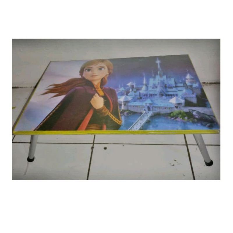 Jual MEJA BELAJAR LIPAT UNTUK ANAK PORTABEL BERGAMBAR KARAKTER/ MEJA
