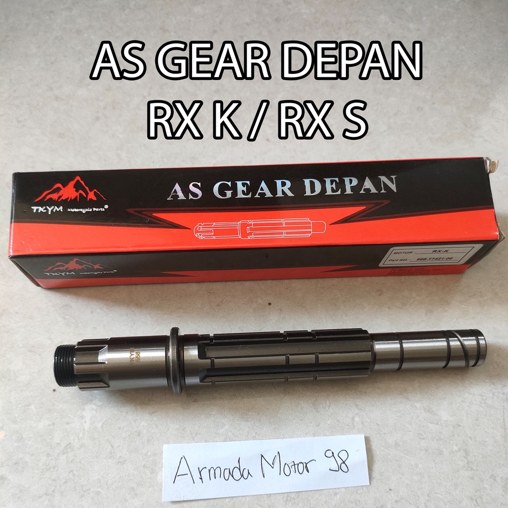 Jual AS GIR AS GEAR DEPAN RX KING RX S THUNDER 95 SPAREPART TAKAYAMA ...
