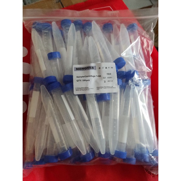 Jual Centrifuge Tube 15ml Tabung Sentrifugal Sentrifius Shopee Indonesia