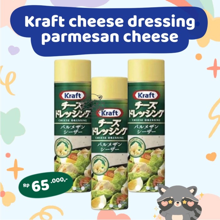 Jual Kraft Cheese Dressing Parmesan Cheese JAPAN Shopee Indonesia