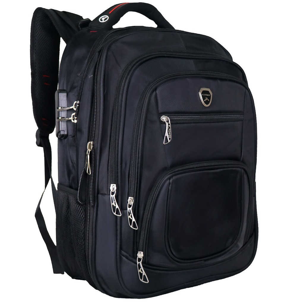 Jual POWER Tas Pria Ransel Laptop PoLo Power Original Import Dual