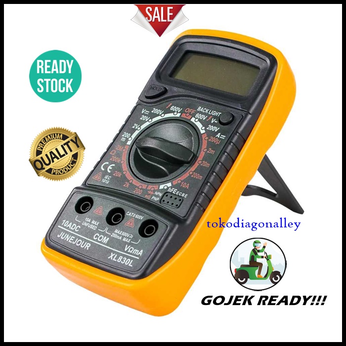 Jual Multimeter Digital Multitester Digital Avometer Digital Mini ...