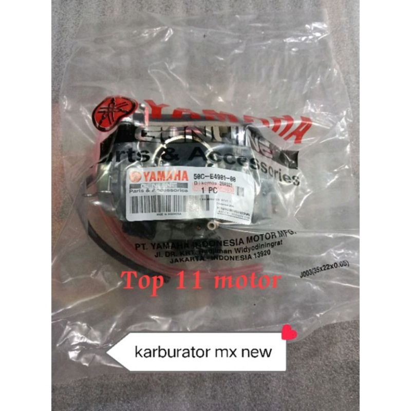 Jual Karburator jupiter mx new / carburator assy set jupiter mx new 5OC