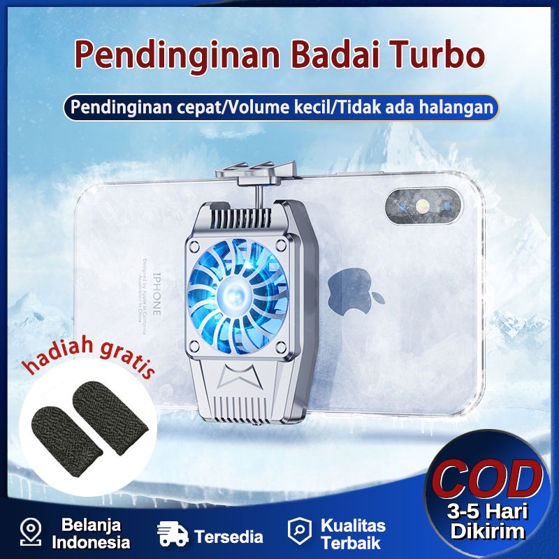 Jual HP Speed Cooling Cooling Fan 5000 RPM Speed Phone Radiator ...