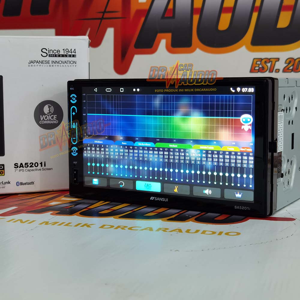 Jual Head Unit Android 7 Inch Sansui SA-5201i DSP RAM 2GB Internal 16GB ...