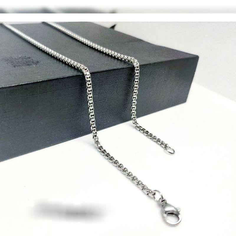 Jual KALUNG TITANIUM RANTAI ROLO KALUNG PRIA , WANITA | Shopee Indonesia