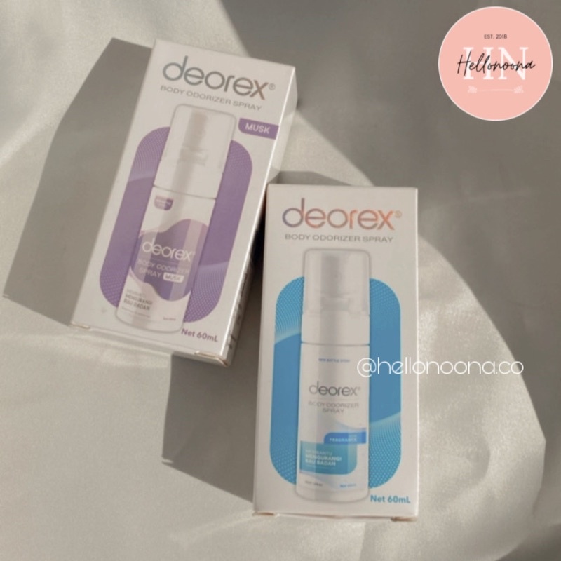 Jual Deorex Body Odorizer Spray 60ml Non Musk Fragrance Shopee Indonesia 8777