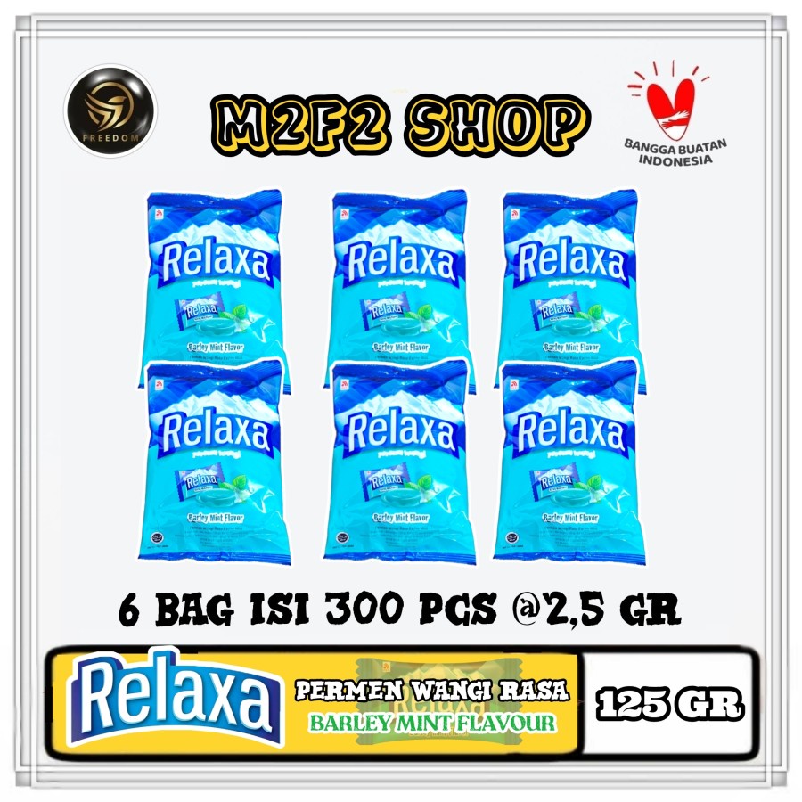 Jual Relaxa Barley Mint Flavor Candy | Permen Mint Rasa Barley Wangi ...