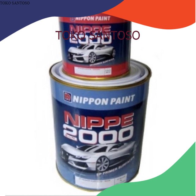 Jual Jual Cat Nippe Epoxy Primer Surfacer Kg Set Cat Dasar Besi Logam Plat Dll Shopee Indonesia