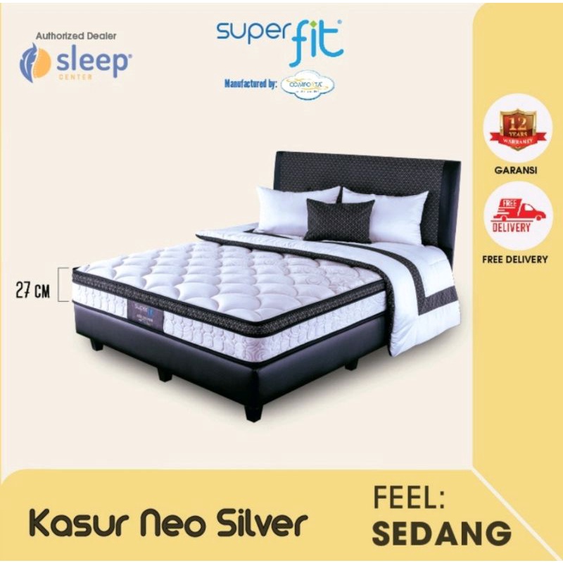 Jual SPRING BED COMPORTA NEO SILVER Shopee Indonesia