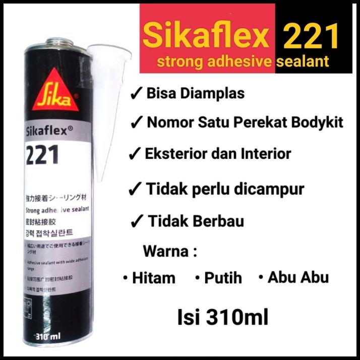 Jual Sika 221 / Sikaflex 221 / Lem Sika 221 Kemasan Isi 310Ml | Shopee ...