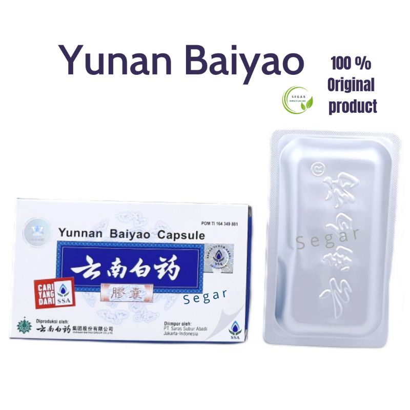 Yunan Baiyao Capsule Original